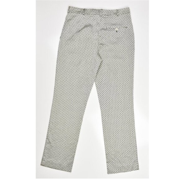 Etro Geometric Pattern Trousers Pants Size 42 - Picture 2 of 9